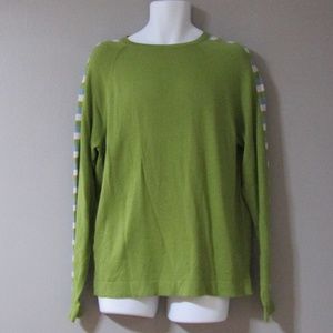 NEW Cullen Merino Wool Cotton Blend Sweater Size L